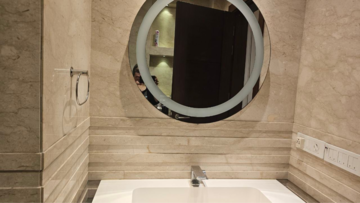 Bathroom in 3 BHK Builder Floor at Uday Park – for Rent