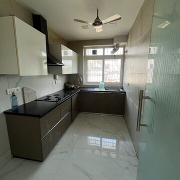 Kitchen in 3 BHK Builder Floor at Greater Kailash – for Rent