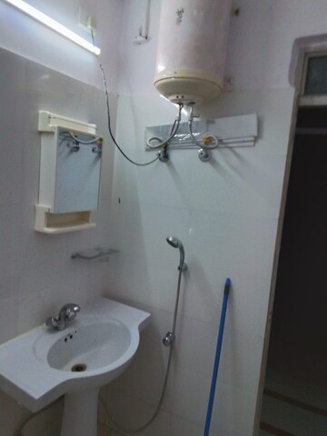 Bathroom in 3 BHK Builder Floor at Anand Niketan – for Rent