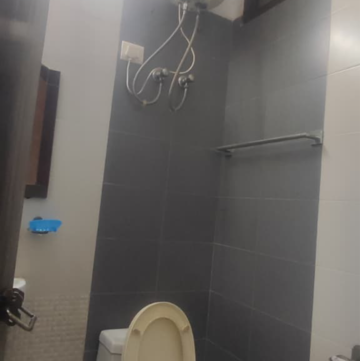 Bathroom in 3 BHK Builder Floor at Malviya Nagar – for Rent
