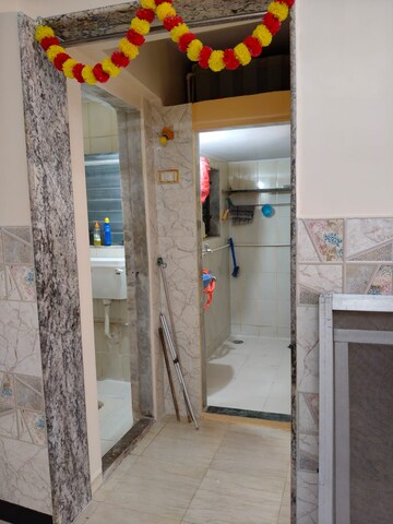 Bathroom in 1 RK Apartment at Divya Shivangan, Bhandup West – for Rent