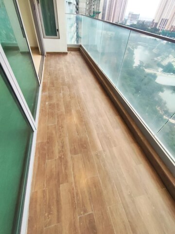 Balcony in 4 BHK Apartment at Kalpataru Immensa, Kolshet Road – for Sale