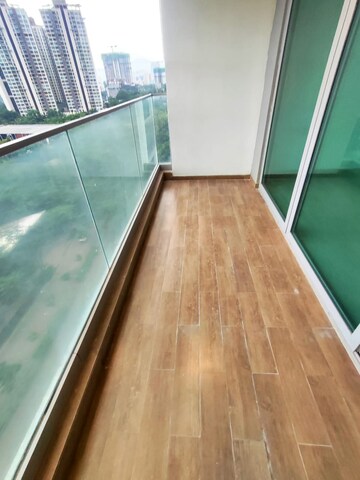 Balcony in 4 BHK Apartment at Kalpataru Immensa, Kolshet Road – for Sale