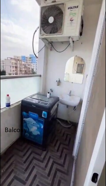 Balcony in 1 BHK Apartment at VTP One, Kharadi – for Rent
