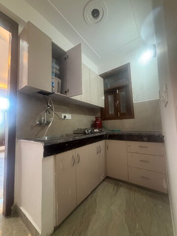 Kitchen in 1.5 BHK Builder Floor at Neb Sarai – for Rent