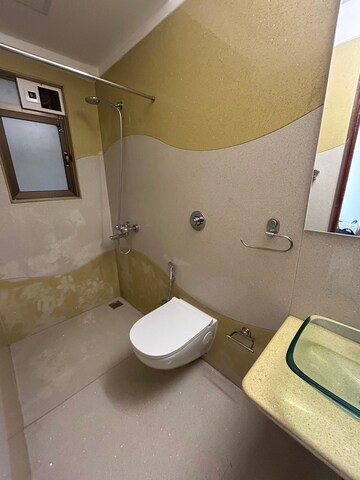 Bathroom in 4 BHK Apartment at Khar West – for Rent