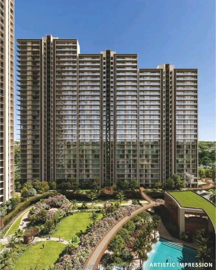 Exterior View, conscient-parq 3 Bedroom 1945 Sq.Ft. Apartment In Sector 80 Gurgaon 9185546