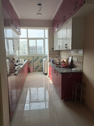 Kitchen in 3 BHK Apartment at Amrapali Silicon City, Sector 76 – for Rent