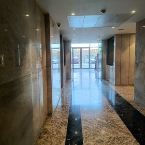 Building Lobby in 3 BHK Apartment at Amrapali Crystal Homes, Sector 76 – for Sale