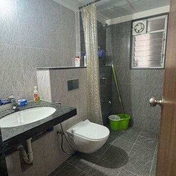 Bathroom in 2 BHK Apartment at Goel Ganga Constella, Kharadi – for Sale