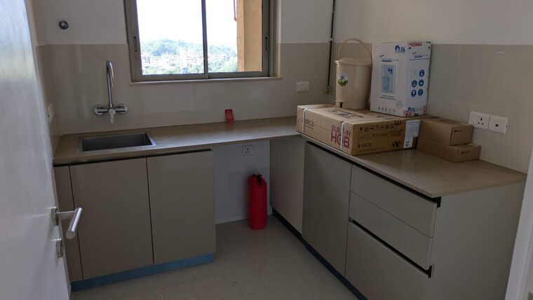 Kitchen, rdc-pinewood 1 Bedroom 512 Sq.Ft. Apartment In Thane West Thane 9185595