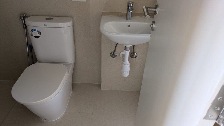 Bathroom, rdc-pinewood 1 Bedroom 512 Sq.Ft. Apartment In Thane West Thane 9185595