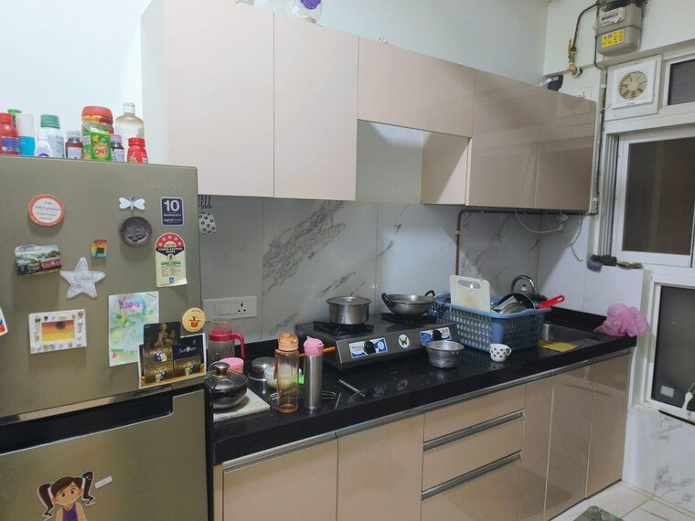Kitchen, the-wadhwa-atmosphere 2 Bedroom 688 Sq.Ft. Apartment In Mulund West Mumbai 9185611
