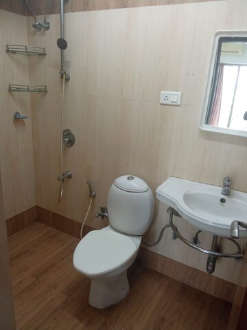 Bathroom in 2 BHK Apartment at Lokhandwala Harmony, Worli – for Rent