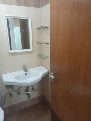 Bathroom in 2 BHK Apartment at Lokhandwala Harmony, Worli – for Rent