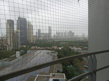 Balcony in 2 BHK Apartment at Lokhandwala Harmony, Worli – for Rent