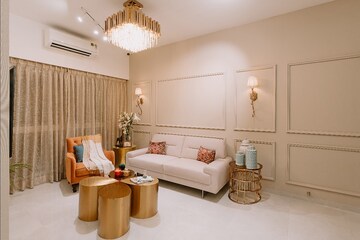 Living Room in 2 BHK Apartment at Satre Happynest, Kanjurmarg East – for Sale
