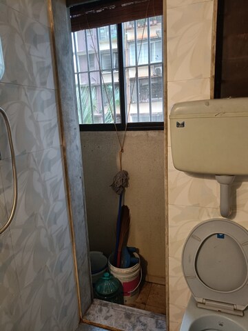 Bathroom in 1 BHK Apartment at Miraj Residency, Malad West – for Sale