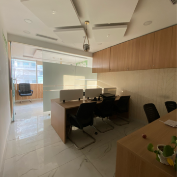Team Area in  Office Space at Advant Navis Business Park, Sector 142 – for Rent