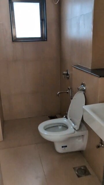 Bathroom in 2 BHK Apartment at Runwal Sanctuary, Mulund West – for Rent