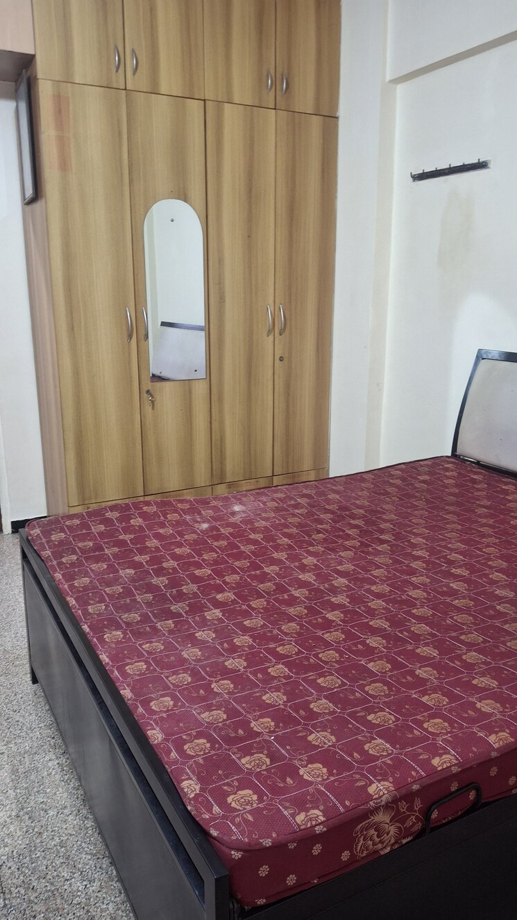 Master Bedroom, shubham-palace 2 Bedroom 1100 Sq.Ft. Apartment In Kopar Khairane Navi Mumbai 9185665