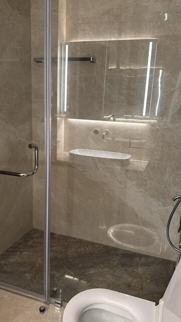 Bathroom in 3 BHK Apartment at Aparna One, Shaikpet – for Rent