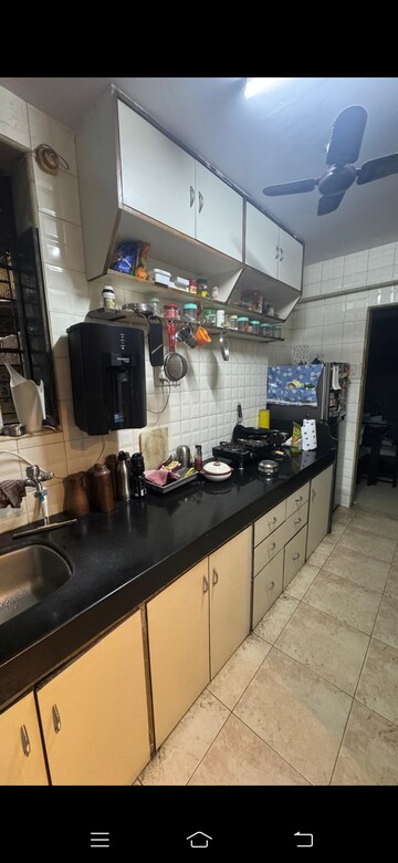 Kitchen in 1 BHK Apartment at Nishigandha CHS Mahim, Mahim – for Rent