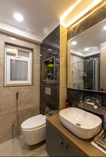 Attached Bathroom in 3 BHK Apartment at Nipania – for Rent