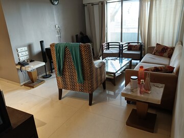 Living Room in 2 BHK Apartment at Lokhandwala Harmony, Worli – for Rent
