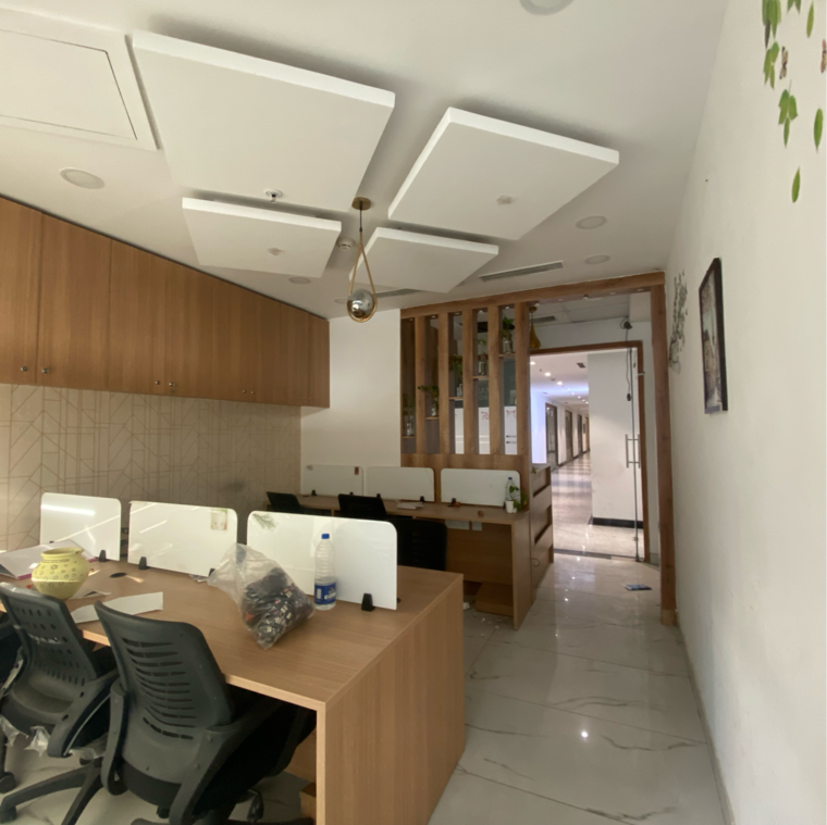 Living Room, assotech-business-cresterra Commercial Office Space 500 Sq.Ft. In Sector 135 Noida 9185714
