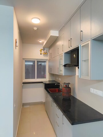 Kitchen in 3 BHK Apartment at Brigade El Dorado, Bagaluru – for Rent
