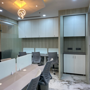 Kitchen in  Office Space at Alphathum, Sector 90 – for Rent