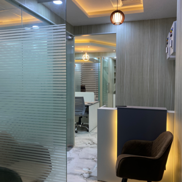Team Area in  Office Space at Alphathum, Sector 90 – for Rent