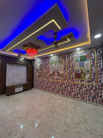 Living Room in 3 BHK Builder Floor at Dwarka Mor – for Rent