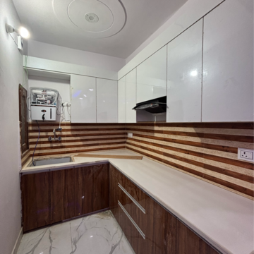 Kitchen in 3 BHK Builder Floor at Dwarka Mor – for Rent