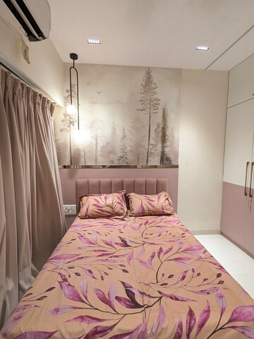Bedroom in 1 BHK Apartment at Kenny Kashi Bhuvan, Kandivali West – for Sale