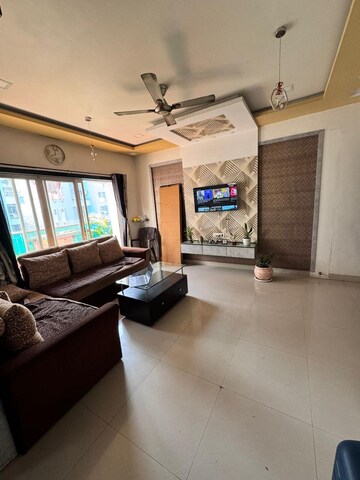 Living Room in 2 BHK Apartment at Kumar Primavera, Wadgaon Sheri – for Rent