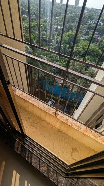 Balcony in 1 BHK Apartment at Bali Residency, Malad West – for Rent