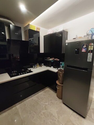 Kitchen in 3 BHK Builder Floor at Unitech South City II, Sector 50 – for Rent