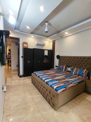 Bedroom in 3 BHK Builder Floor at Unitech South City II, Sector 50 – for Rent