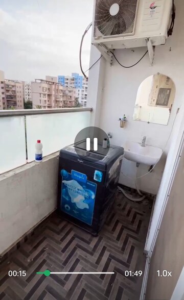 Kitchen in 1 BHK Apartment at VTP One, Kharadi – for Rent