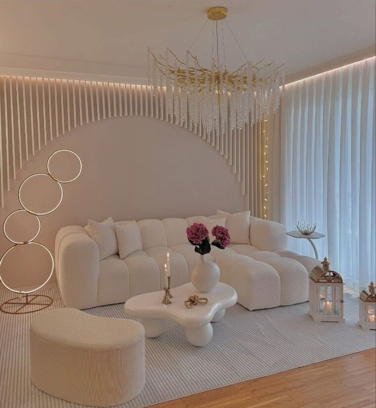 Living Room, m3m-capital 3 Bedroom 1665 Sq.Ft. Apartment In Sector 113 Gurgaon 9186014