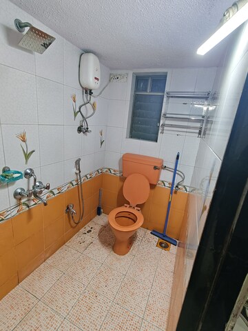 Bathroom in 1 BHK Apartment at Malad West – for Rent
