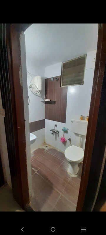 Bathroom in 2 BHK Apartment at Shree Balaji Agora Residency, Sughad – for Rent