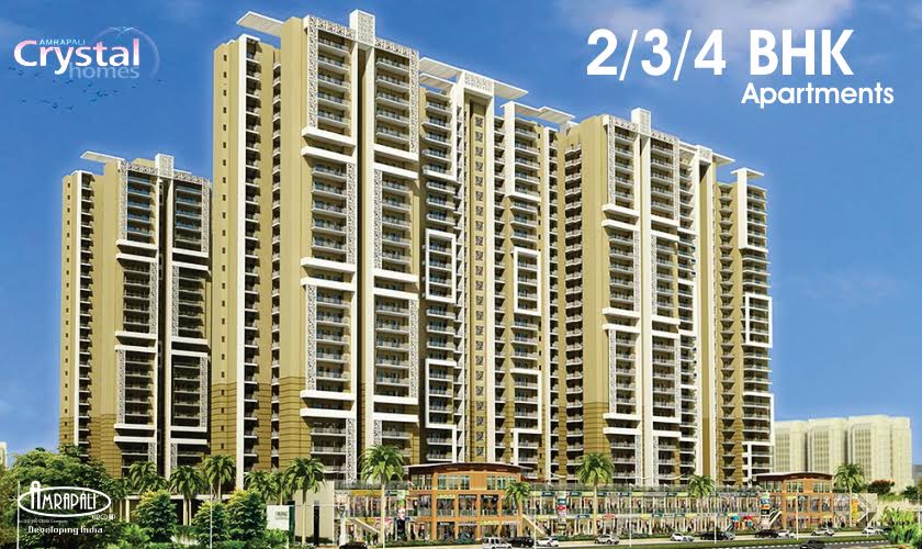 3 BHK + Pooja Room,Servant Room,Study Room Apartment For Rent in Amrapali Crystal Homes