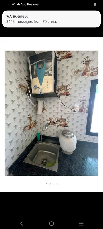 Bathroom in 1 BHK Apartment at Shri Rewa, Bodakdev – for Rent