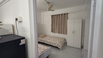 Bedroom in 1 BHK Apartment at Rajat Rashmi Apartment, Koregaon – for Rent