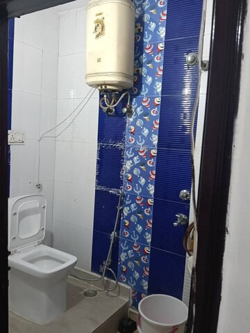 Bathroom in 2 BHK Builder Floor at RWA Azadpur Colony, Model Town – for Rent