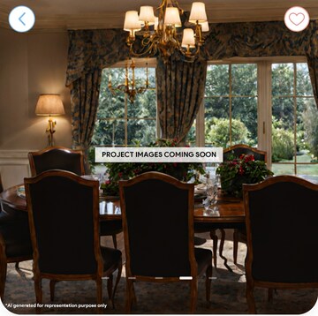 Living Room in 3 BHK Apartment at Gera World of Joy, Kharadi – for Sale