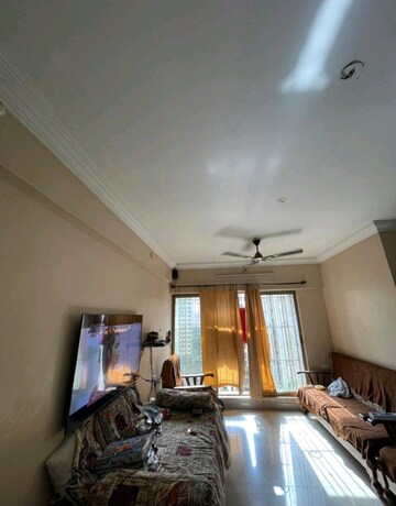 Living Room in 2 BHK Apartment at Runwal Garden City, Balkum Pada – for Rent